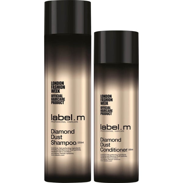 Label.m London Fashion Week Diamond Dust Duo Shampoing et Apres-shampoing.