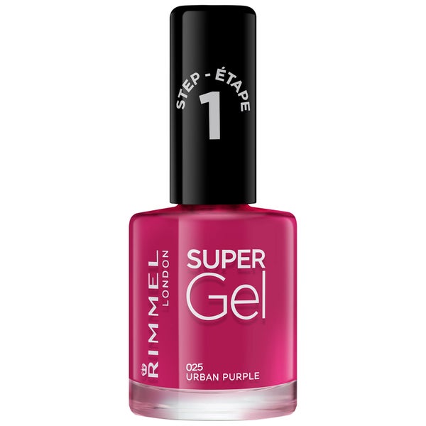 Rimmel Super Gel Nail Polish (12ml) - Urban Purple