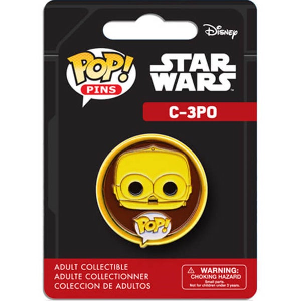 Star Wars C-3PO Pop! Pin Badge