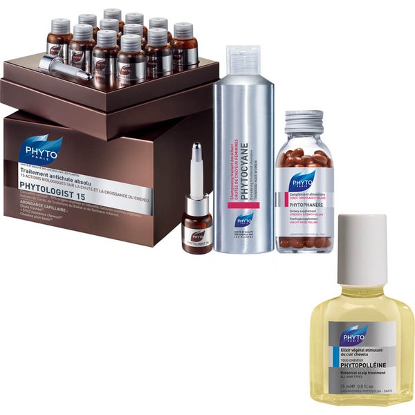 Phyto Phytologist 15 Anti-Hair Loss Bundle (Worth £310)