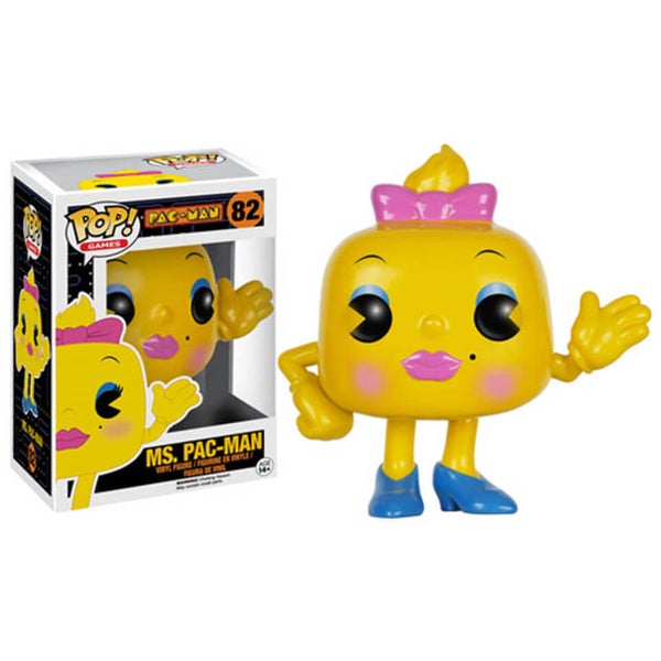 Pac-Man Ms. Pac-Man Pop ! Figurine en vinyle