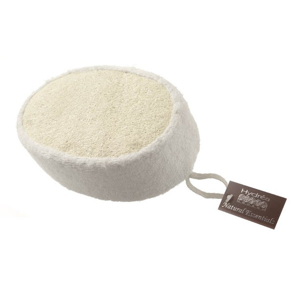 Hydrea London Bamboo & Loofah Exfoliating Sponge