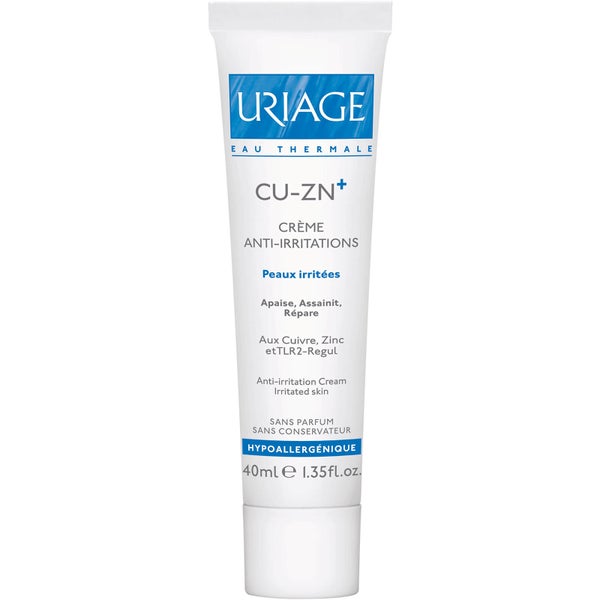 Crème Anti-irritations au Cuivre et au Zinc Uriage Cu-Zn+ (40ml)