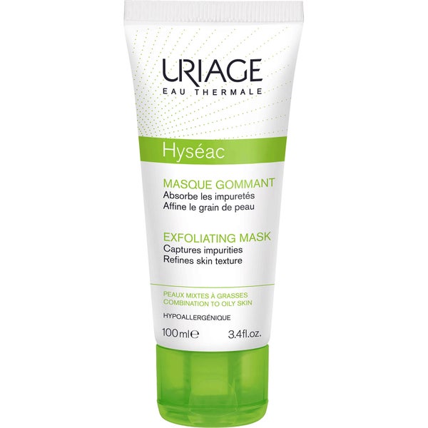 Uriage Hyséac 2-in-1 Exfoliating Mask (100ml)