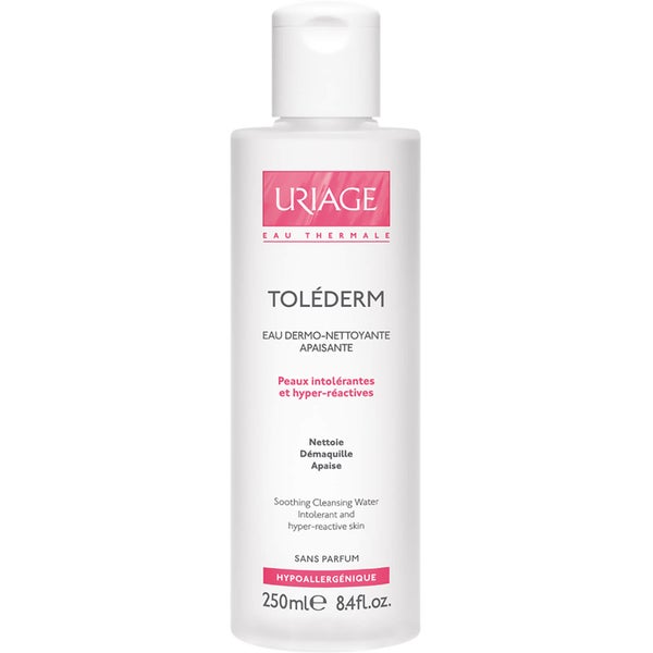Uriage Toléderm Soothing Cleansing Water for Sensitive/Intolerant Skin (250 ml)
