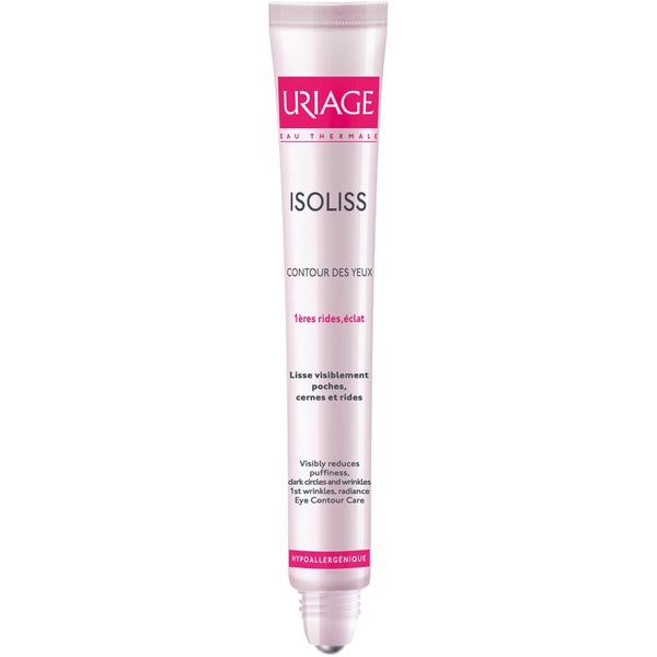 Uriage Isoliss Eye Contour Roll-On for Wrinkle Prevention and Correction (15 ml)