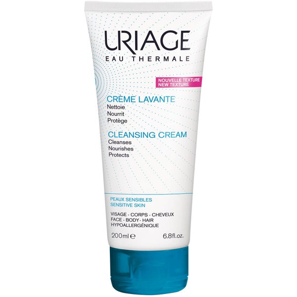 Uriage Soap Free Cleansing Cream for Face, Body & Scalp (200 ml)