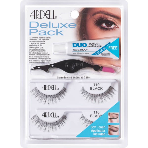 Ardell Deluxe Lashes Pack 110, Schwarz
