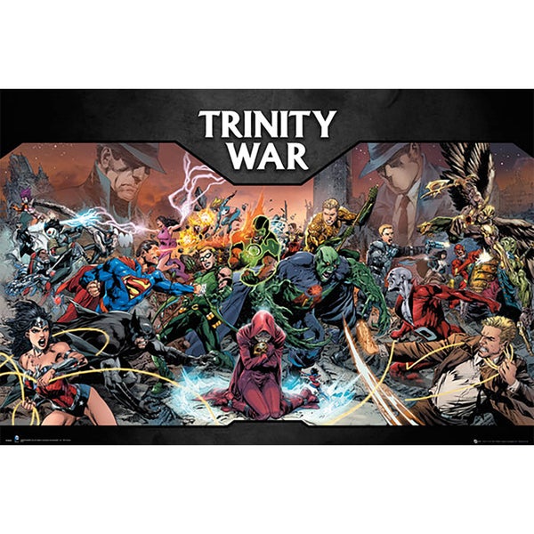 DC Comics Trinity War - 24 x 36 Inches Maxi Poster