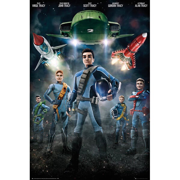 Thunderbirds Are Go Group - 24 x 36 Inches Maxi Poster