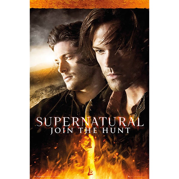 Supernatural Fire - 24 x 36 Inches Maxi Poster