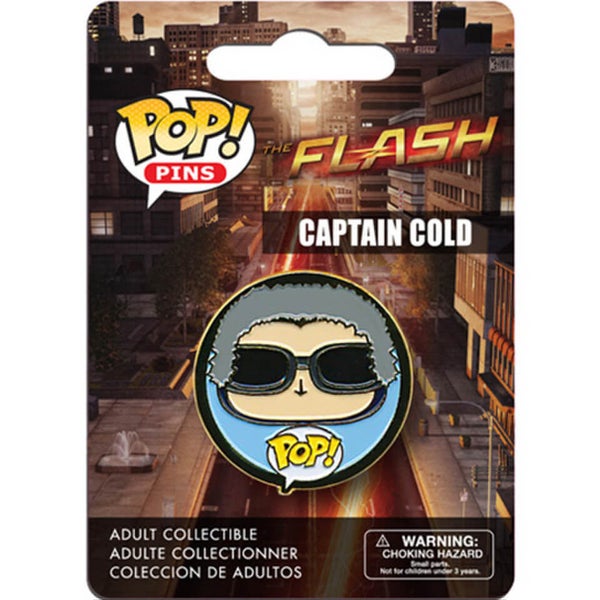 DC Comics The Flash Captain Cold Badge Pop! Pin