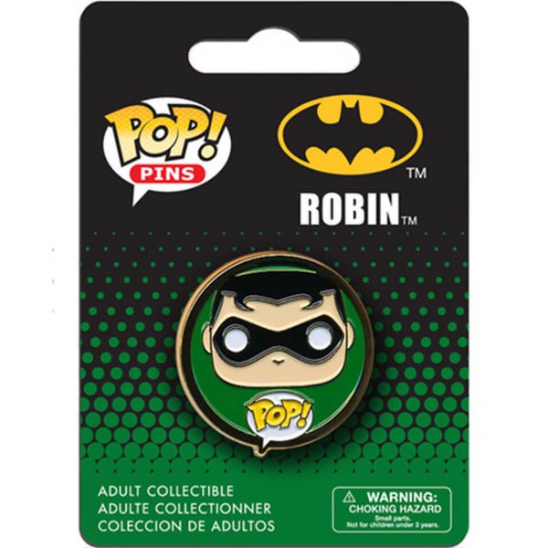 DC Comics Batman Robin Funko Pop! Pin