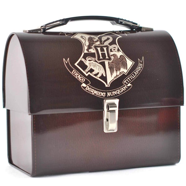 Harry Potter Hogwarts Wappen Blechkoffer (Lunchbox/ Brotdose)