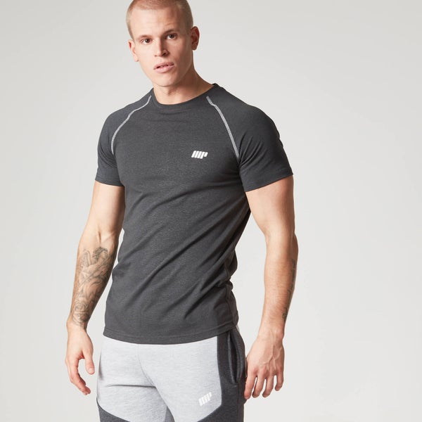Men's Performance Raglan Sleeve T-Shirt - Black - S