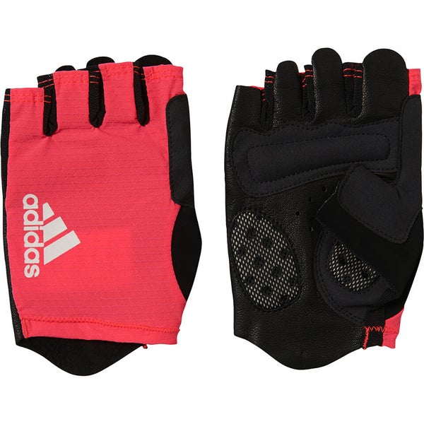 adidas Adistar Cycling Gloves - Shock Red/Black/White