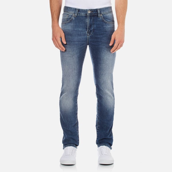 Selected Homme Men's Twomario 1392 Slim Fit Jeans - Medium Blue