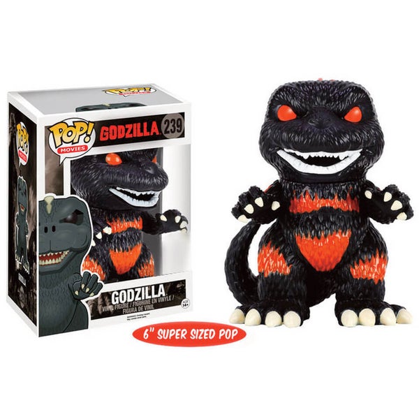 Godzilla Fire Version Limited Edition 6"" Oversized Pop! Vinyl Figure