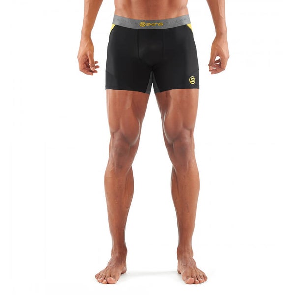Skins DNAmic Men's Shorts - Black/Citron