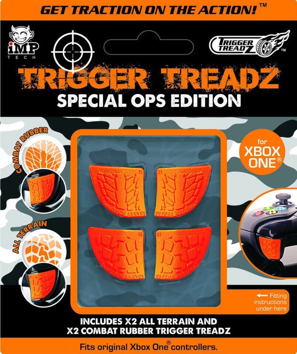Grips de pouce Trigger TreadZ Special Ops Edition 4 Pack 