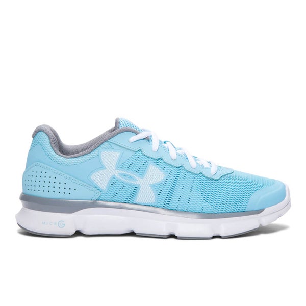 Under Armour Women's Micro G Speed Swift Running Shoes - Blue/White