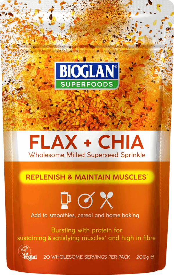 Bioglan Superfoods Chia & Flax 200g