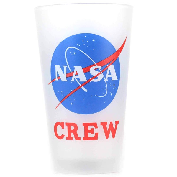 NASA Crew Drinking Glass - Large