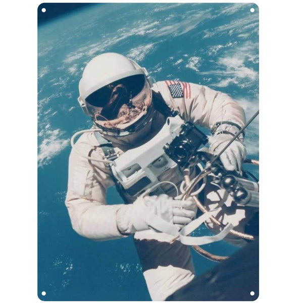 Grande Affiche en métal Astronaute de la NASA
