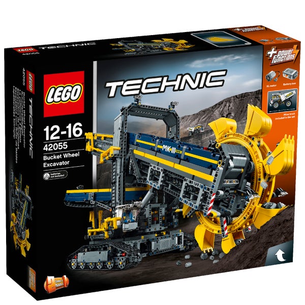 LEGO Technic: Emmerwiel graafmachine (42055)