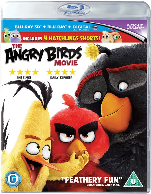The Angry Birds Movie 3D (Includes 2D Version)