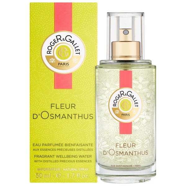 Pulvérisateur d'Eau Fraîche Fragrance Fleur d'Osmanthus Roger&Gallet 50 ml