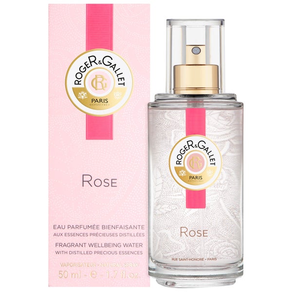 Água Fresca Perfumada em Spray Rose da Roger&Gallet 50 ml