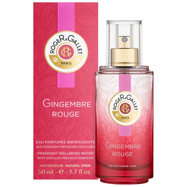 Pulvérisateur d'eau Parfum Fraicheur Gingembre Rouge Roger&Gallet 50 ml