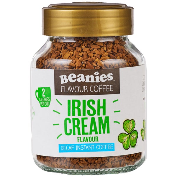 Beanies Decaf Irish Cream Flavour Instant Coffee