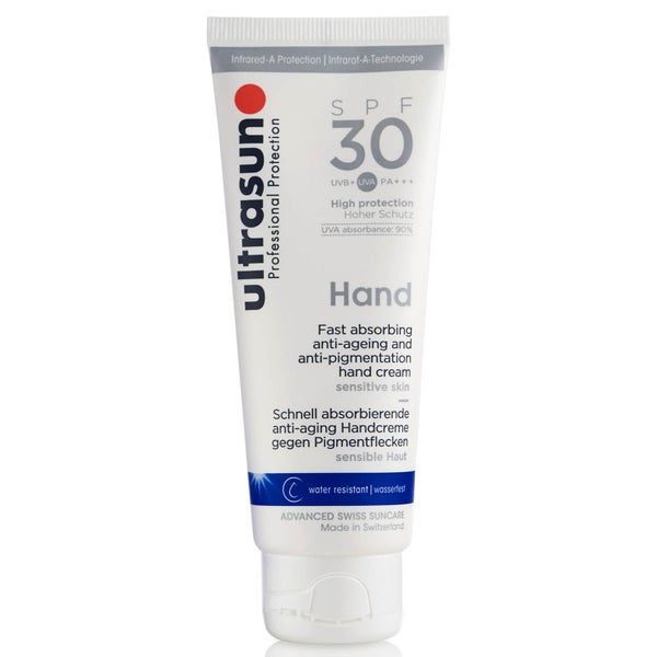 Ultrasun SPF30 Anti-Pigmentation Hand Cream -ihon pigmenttimuutoksia ehkäisevä käsivoide (75ml)
