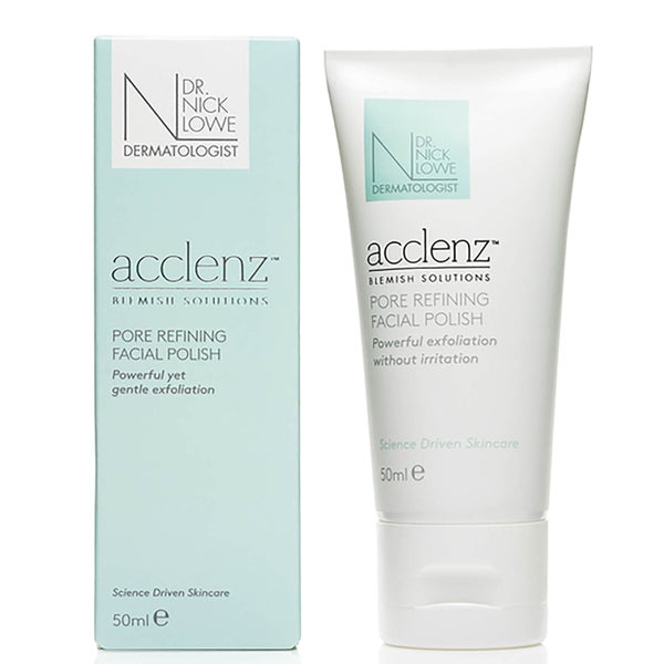 Soin pour resserrer les pores Pore Refining Facial Polish de Dr. Nick Lowe Acclenz