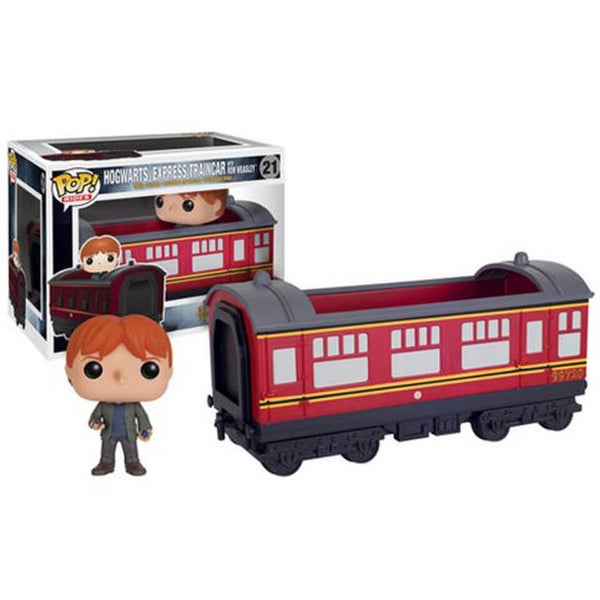 Harry Potter Hogwarts-Express Vehicle mit Ron Weasley Funko Pop! Figur