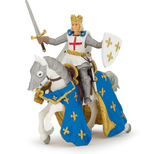Papo Medieval Era: Saint Louis and His Horse