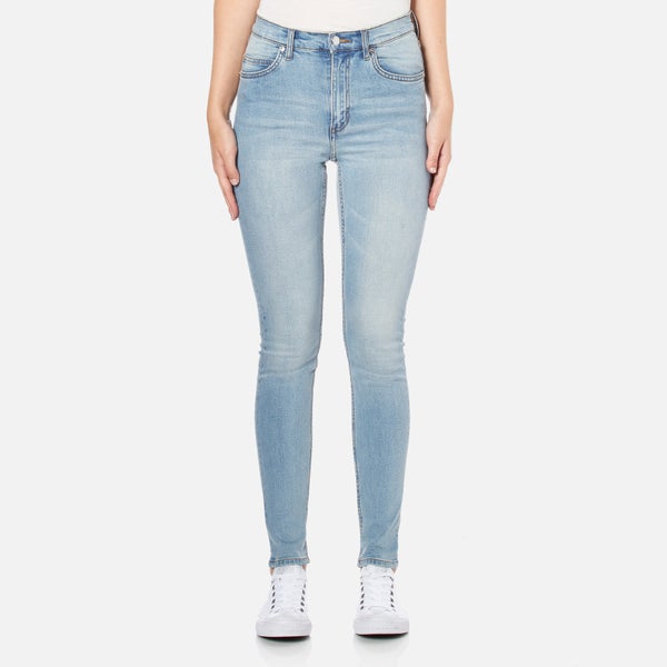 Cheap Monday Women's 'Second Skin' Skinny Fit Jeans - Stonewash Blue