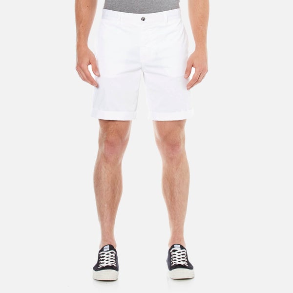 J.Lindeberg Men's Nathan ES Breeze Stretch Shorts - Off White