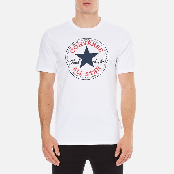 Converse Men's All Star Core Chuck Patch T-Shirt - White