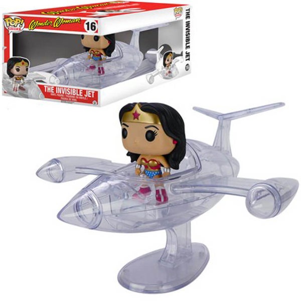 Wonder Woman et Avion Invisible Figurine Funko Pop!
