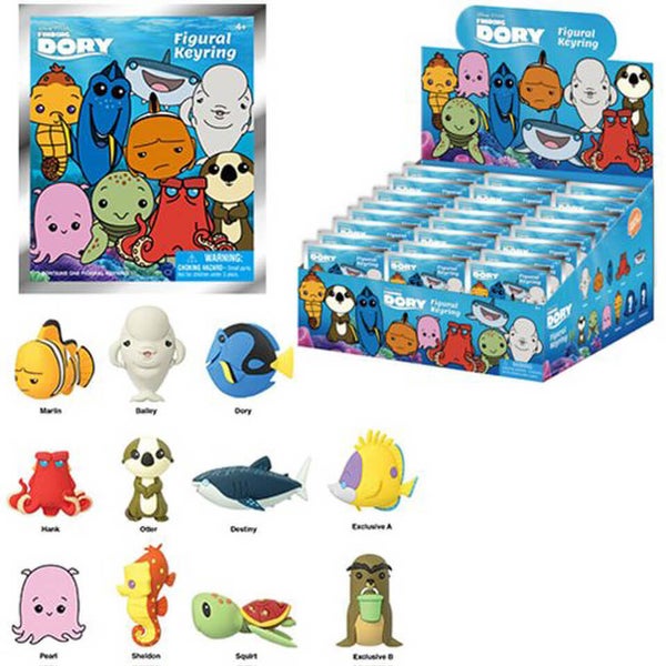 Finding Dory Figural 3-D Foam Key Chain