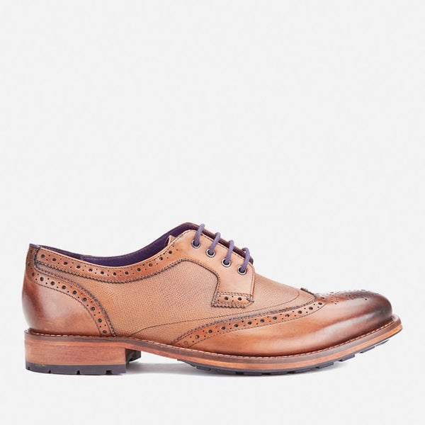 Ted Baker Men's Casius4 Leather Brogues - Tan
