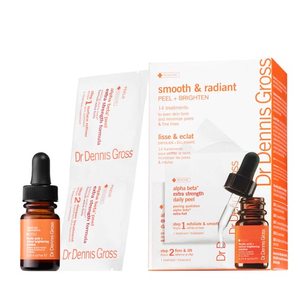 Dr Dennis Gross Smooth and Radiant Kit with Brightening Solution