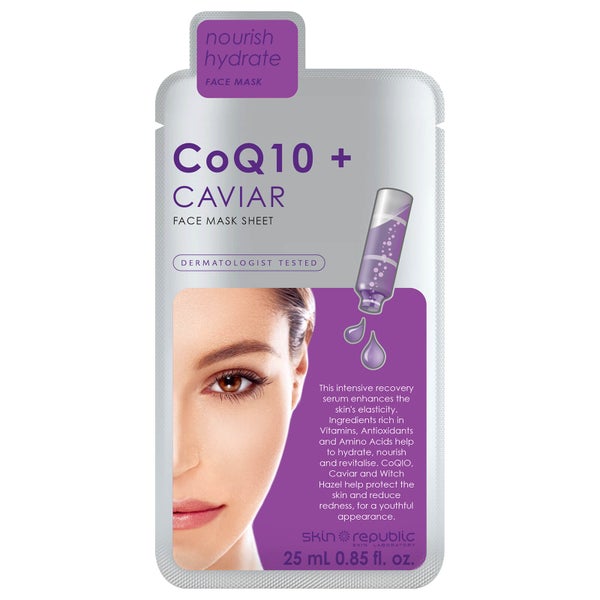 Máscara Facial Caviar e CoQ10 da Skin Republic (25 ml)