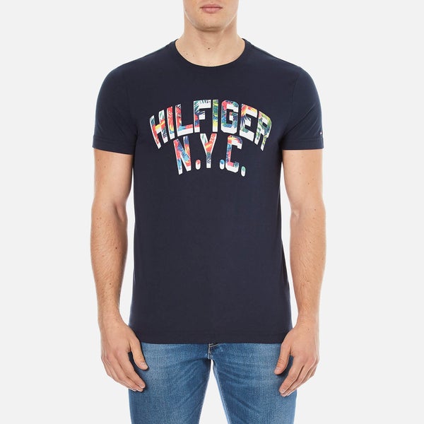 Tommy Hilfiger Men's Felix Logo T-Shirt - Navy Blazer