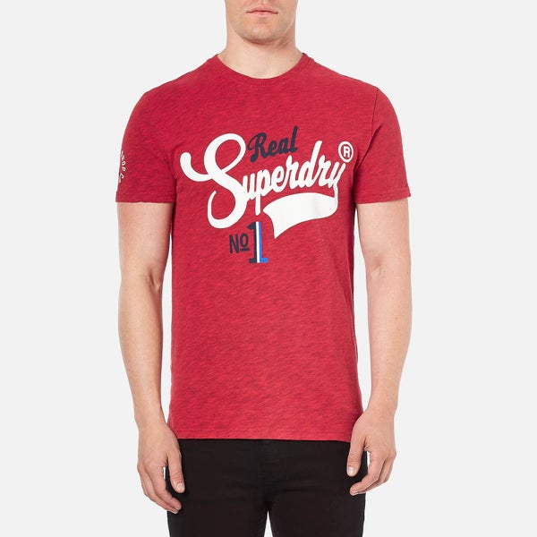 Superdry Men's Rebel T-Shirt - Rich Scarlet