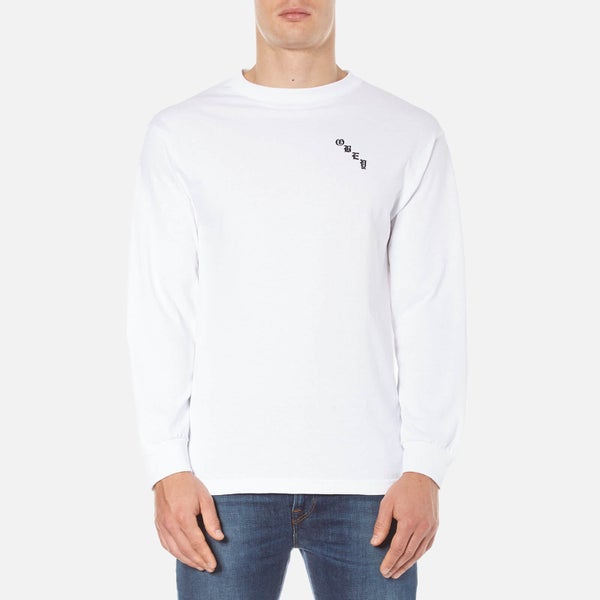 OBEY Clothing Men's Spider Rose Long Sleeve T-Shirt - White