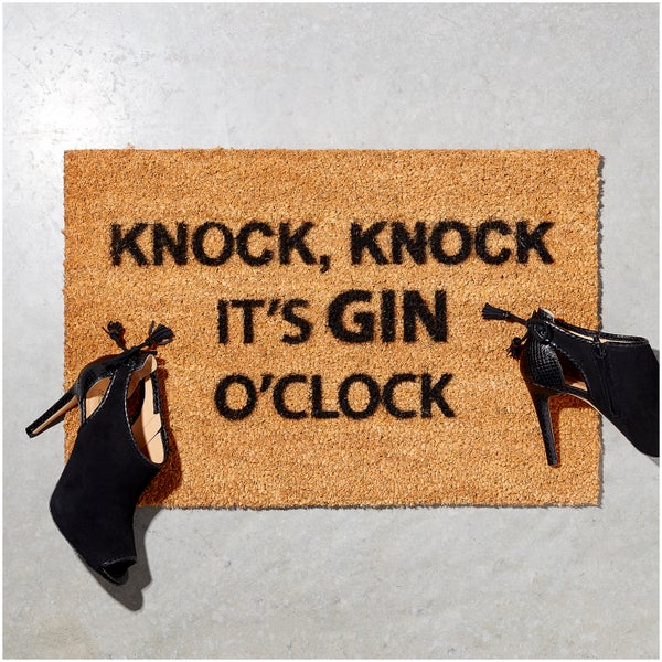 „Gin O’Clock“ Fußmatte
